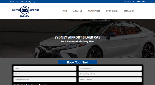 Sydney Airport Silver Cab